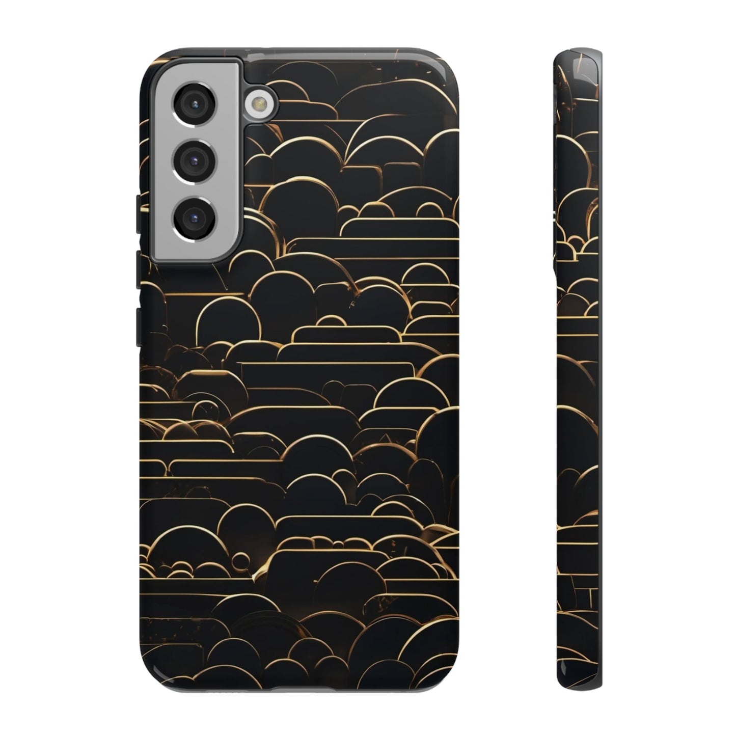 Golden Waves Tough Case