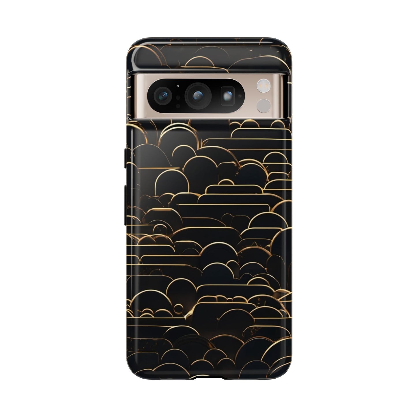 Golden Waves Tough Case