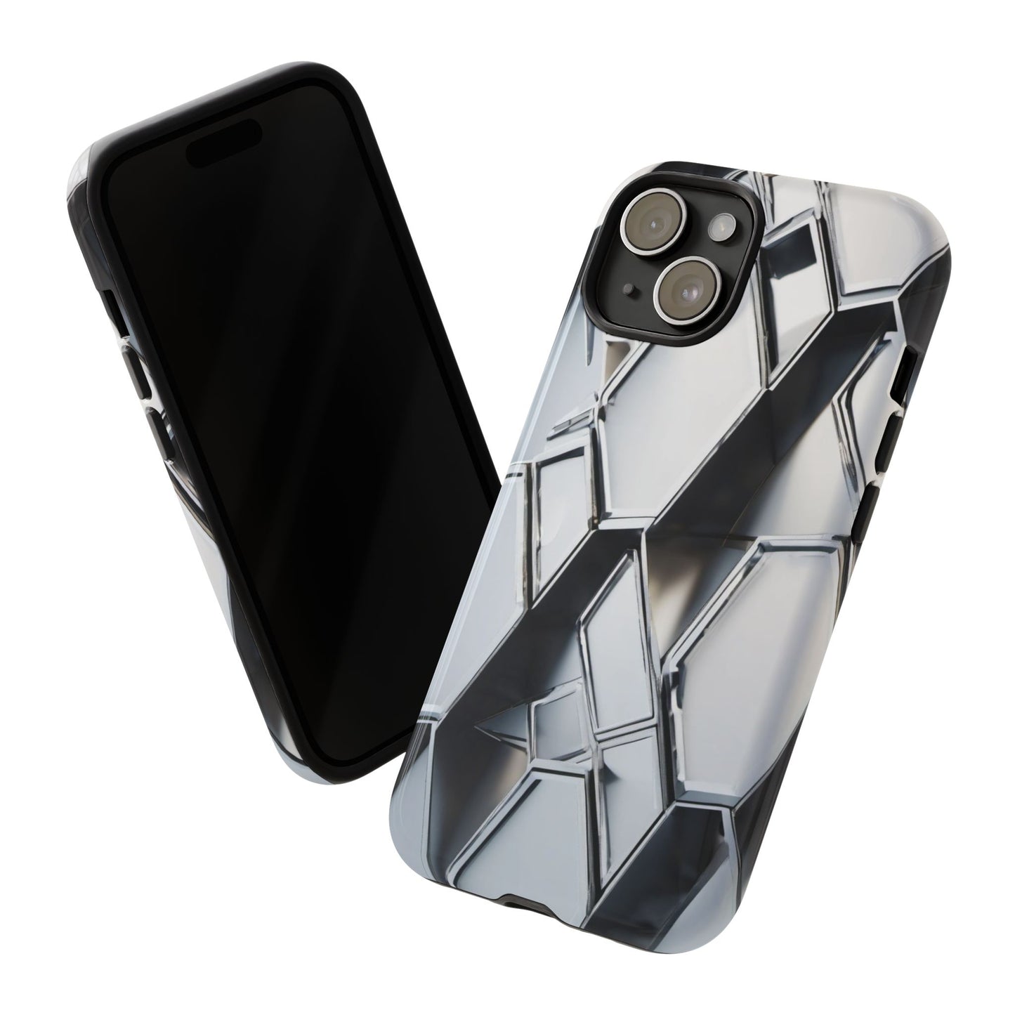 Silver Prism Tough Case