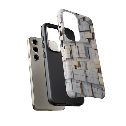 Metallic Tiles Tough Case