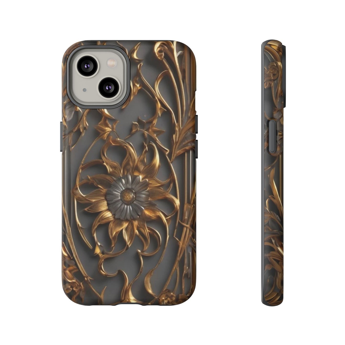 Golden Blossom Tough Case