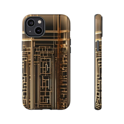 Golden Maze Tough Case