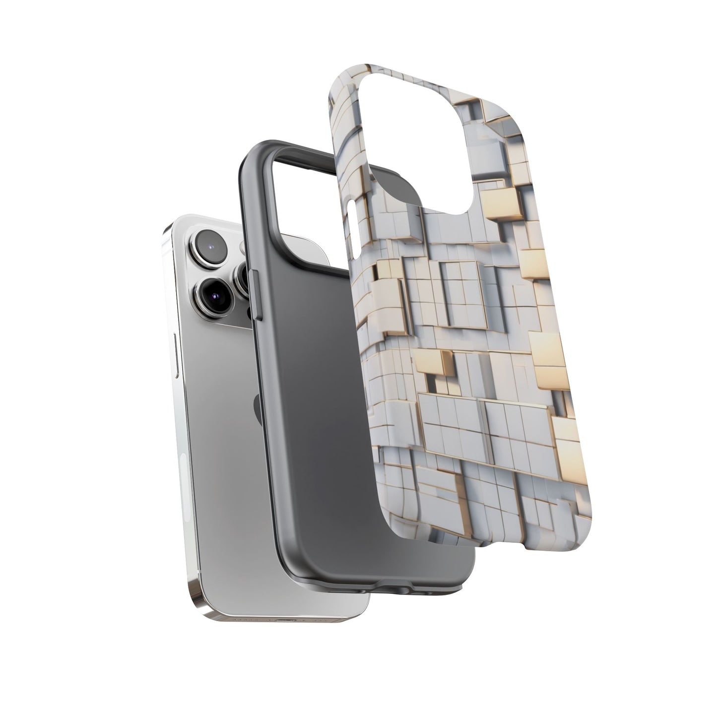 Metallic Tiles Tough Case