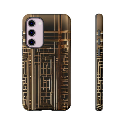 Golden Maze Tough Case