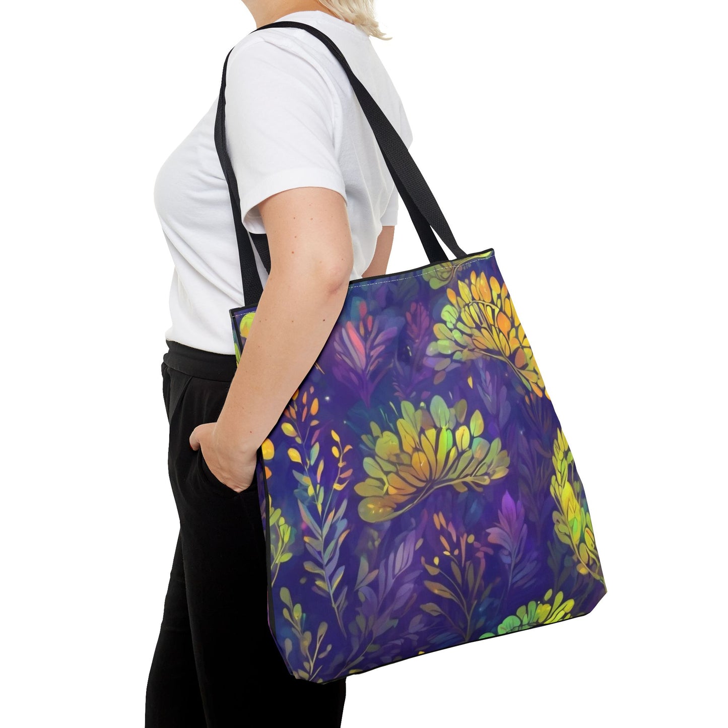 Luminous Flora Tote (AOP)