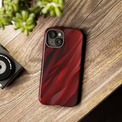 Crimson Flow Tough Case