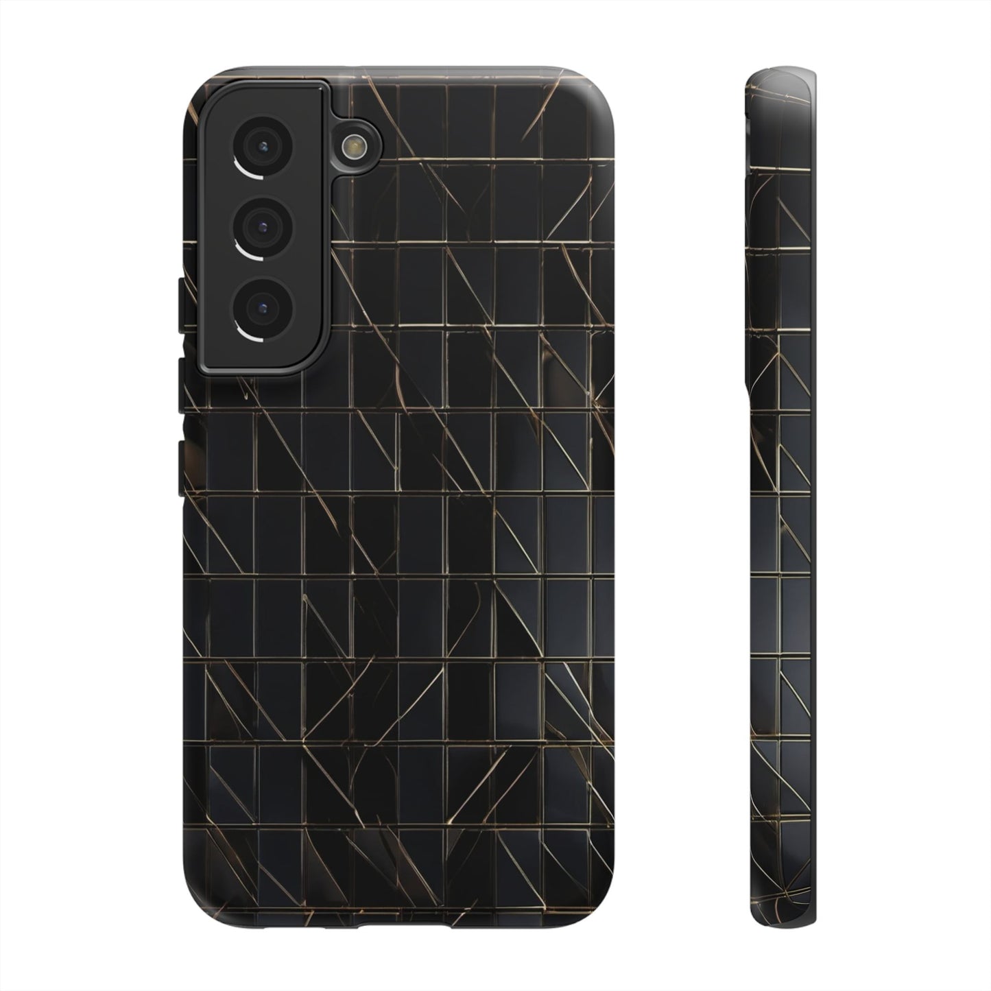 Dark Grid Luxe Tough Case