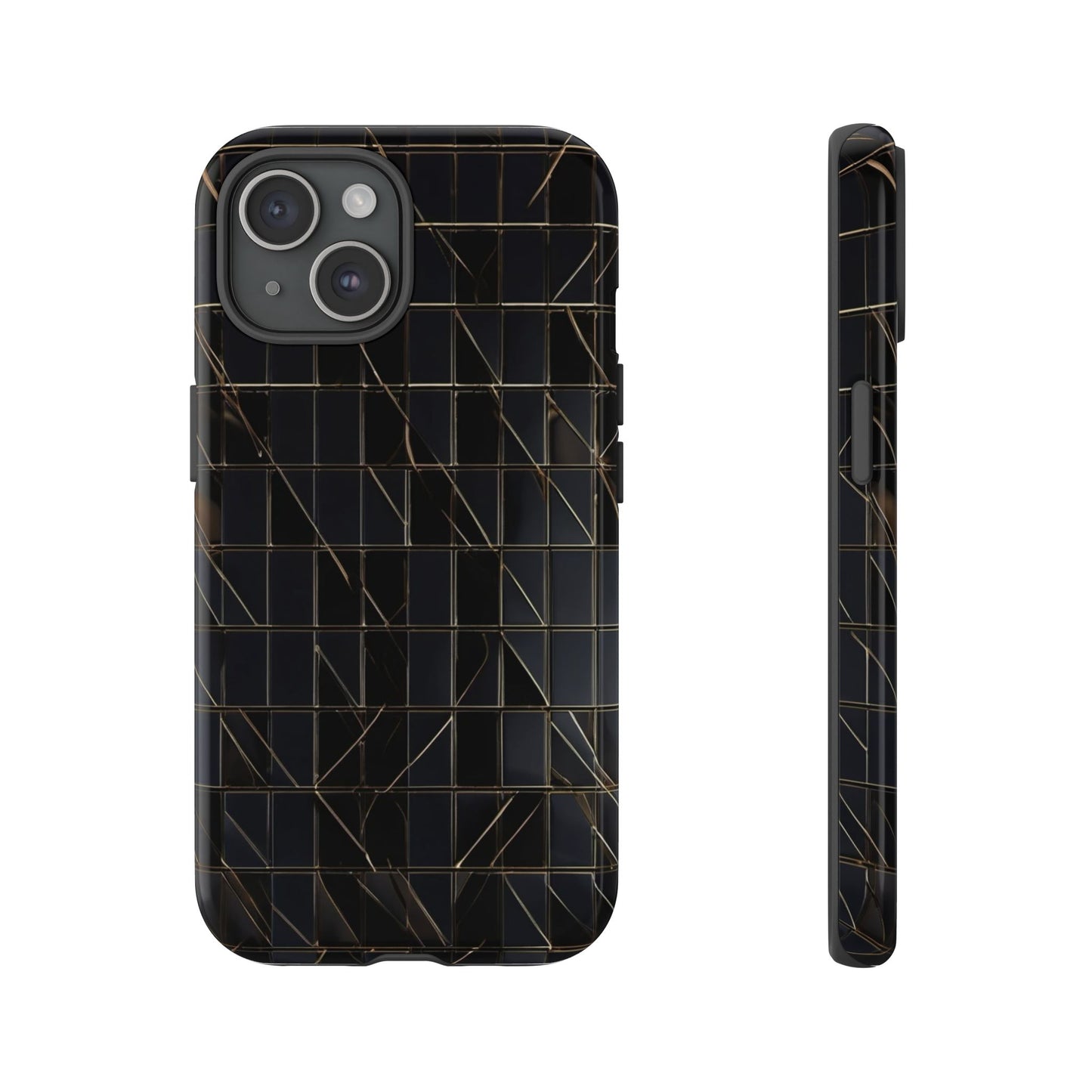 Dark Grid Luxe Tough Case