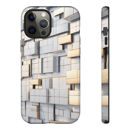 Metallic Tiles Tough Case