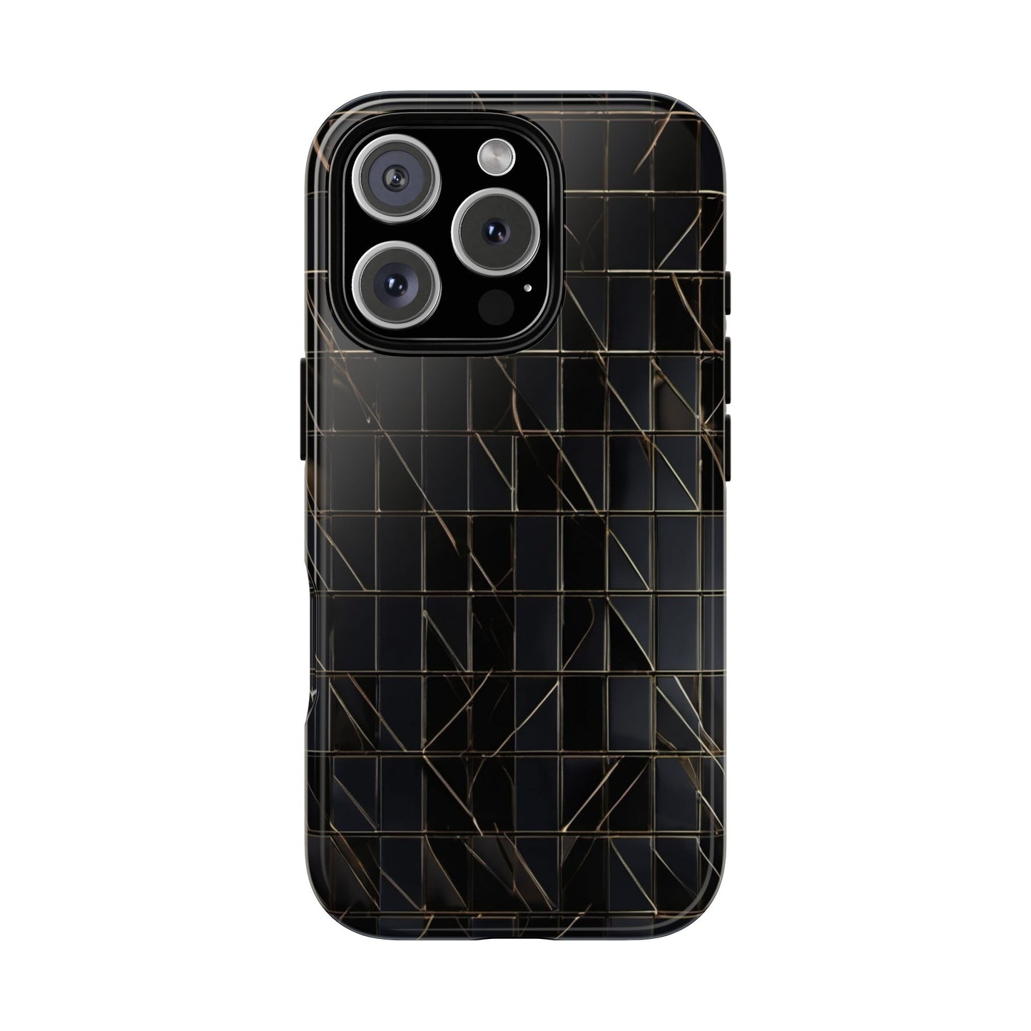 Dark Grid Luxe Tough Case