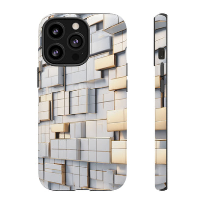 Metallic Tiles Tough Case