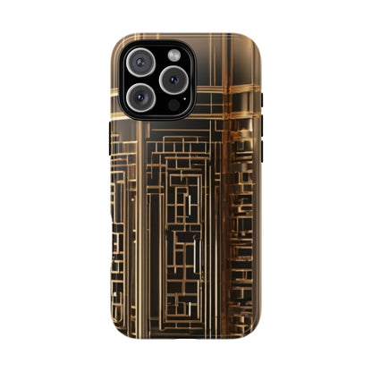 Golden Maze Tough Case