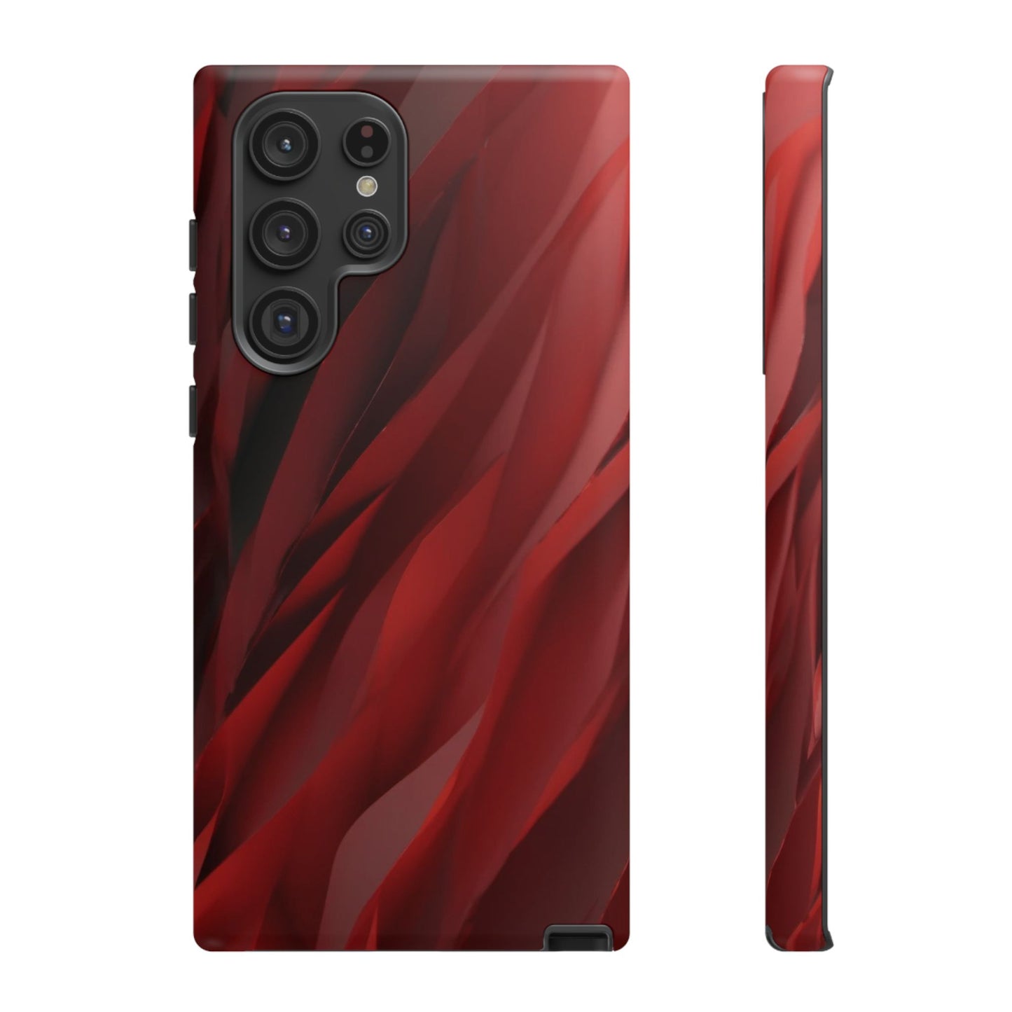 Crimson Flow Tough Case