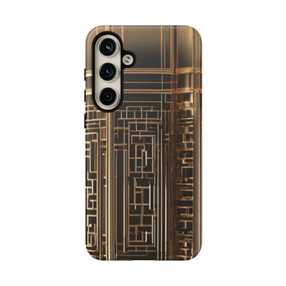 Golden Maze Tough Case