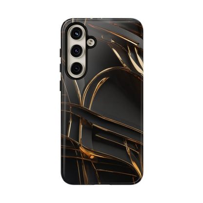 Golden Flow Tough Case