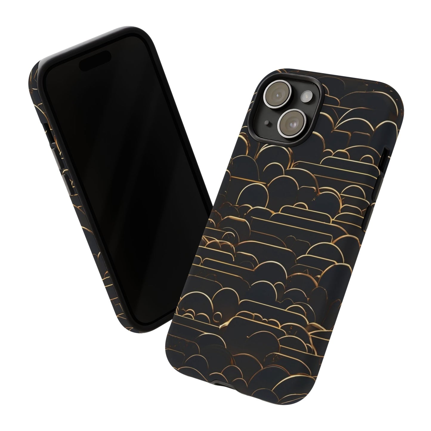 Golden Waves Tough Case