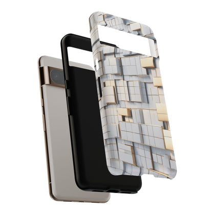 Metallic Tiles Tough Case