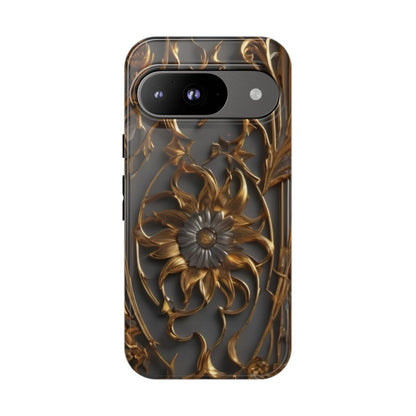 Golden Blossom Tough Case