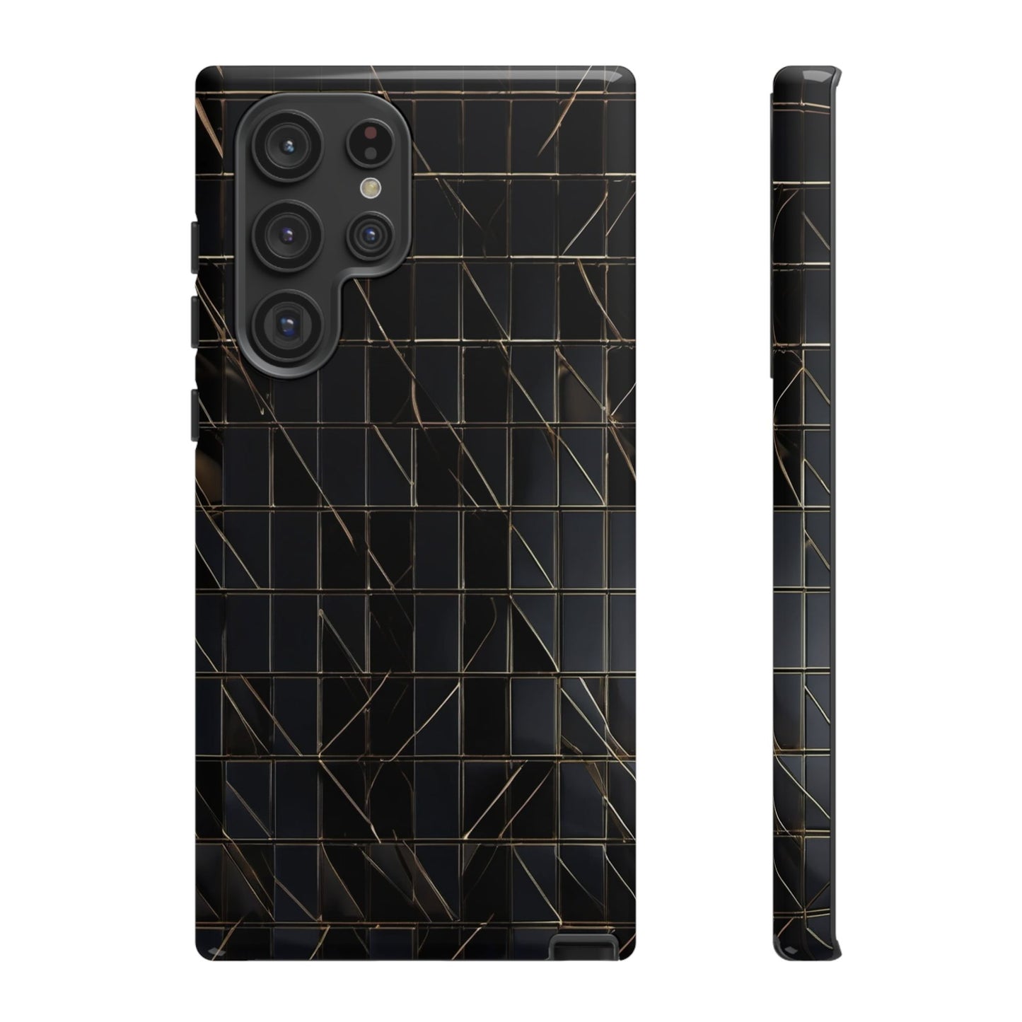 Dark Grid Luxe Tough Case