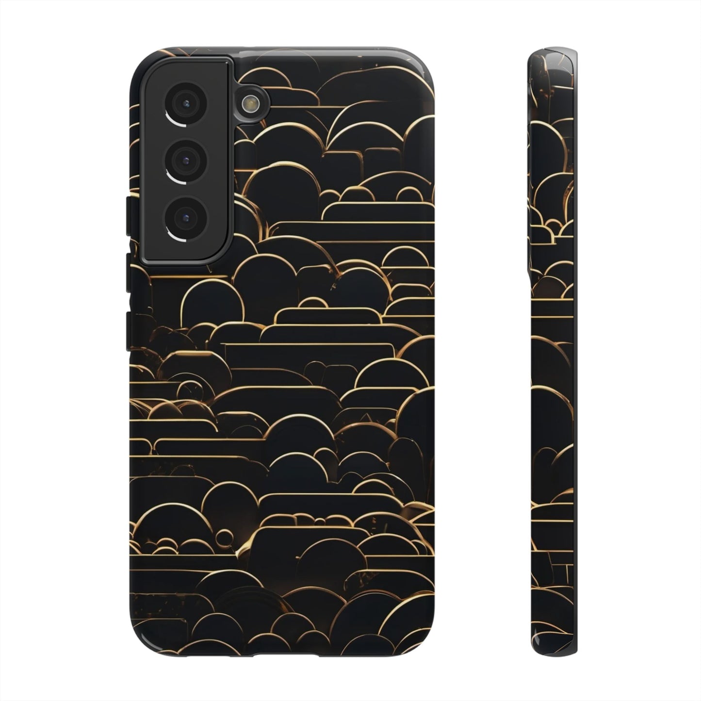 Golden Waves Tough Case