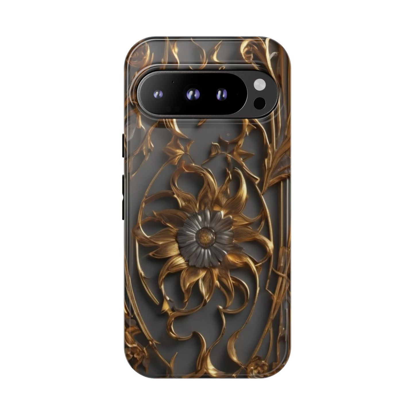 Golden Blossom Tough Case