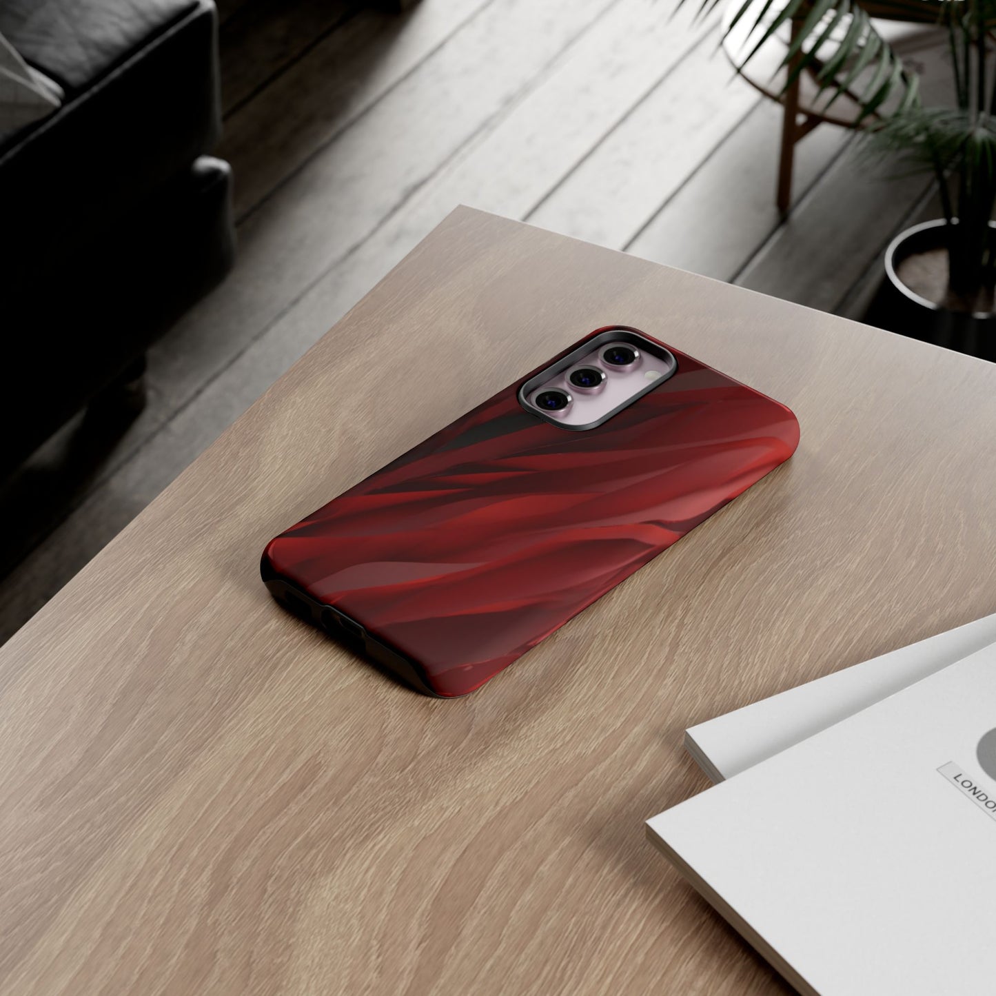 Crimson Flow Tough Case