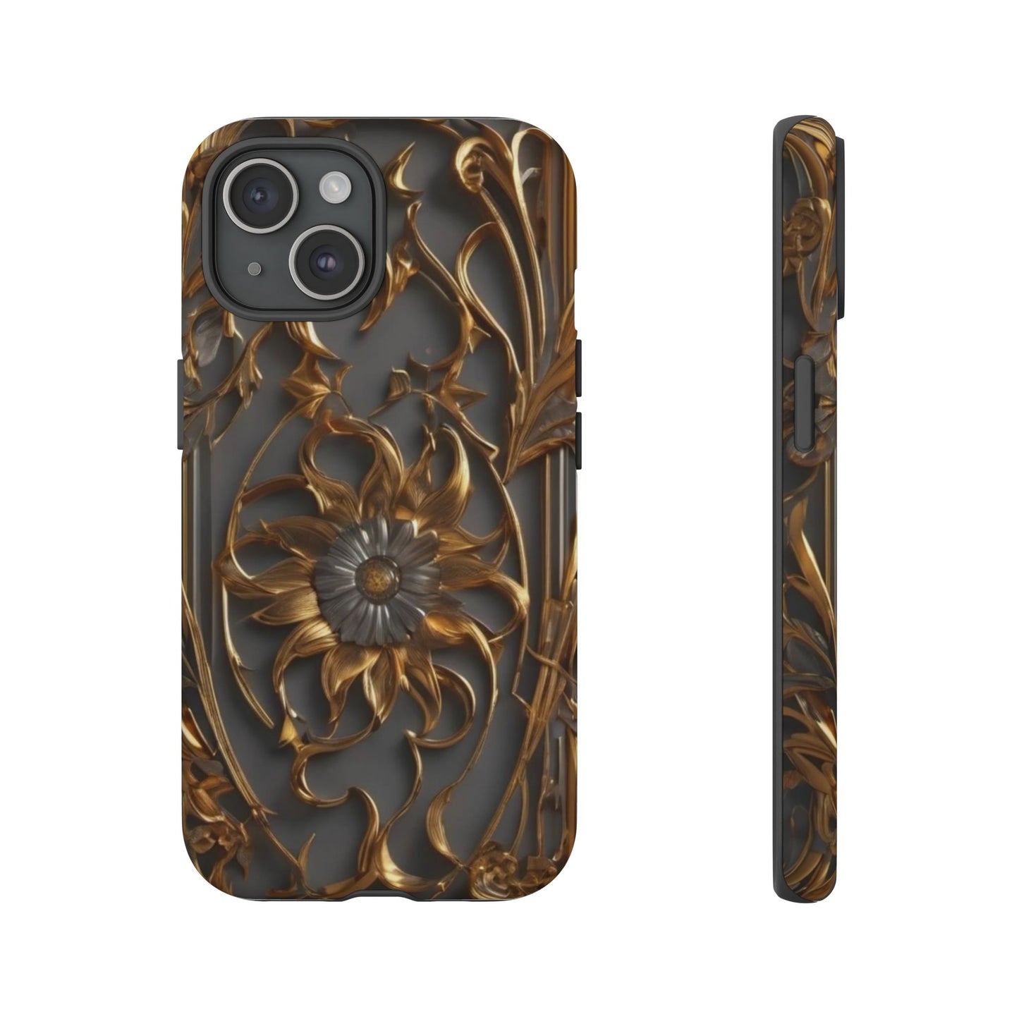 Golden Blossom Tough Case