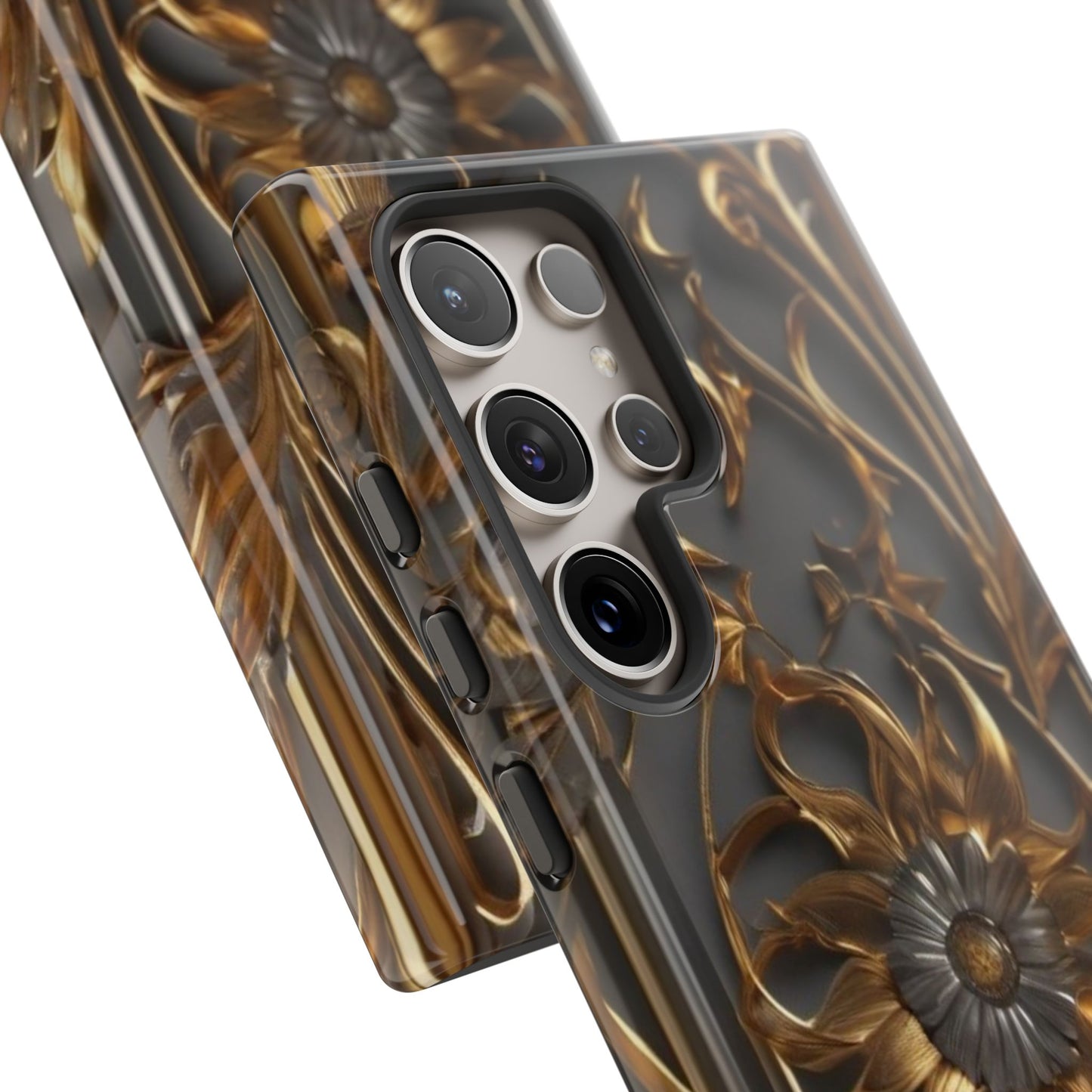 Golden Blossom Tough Case