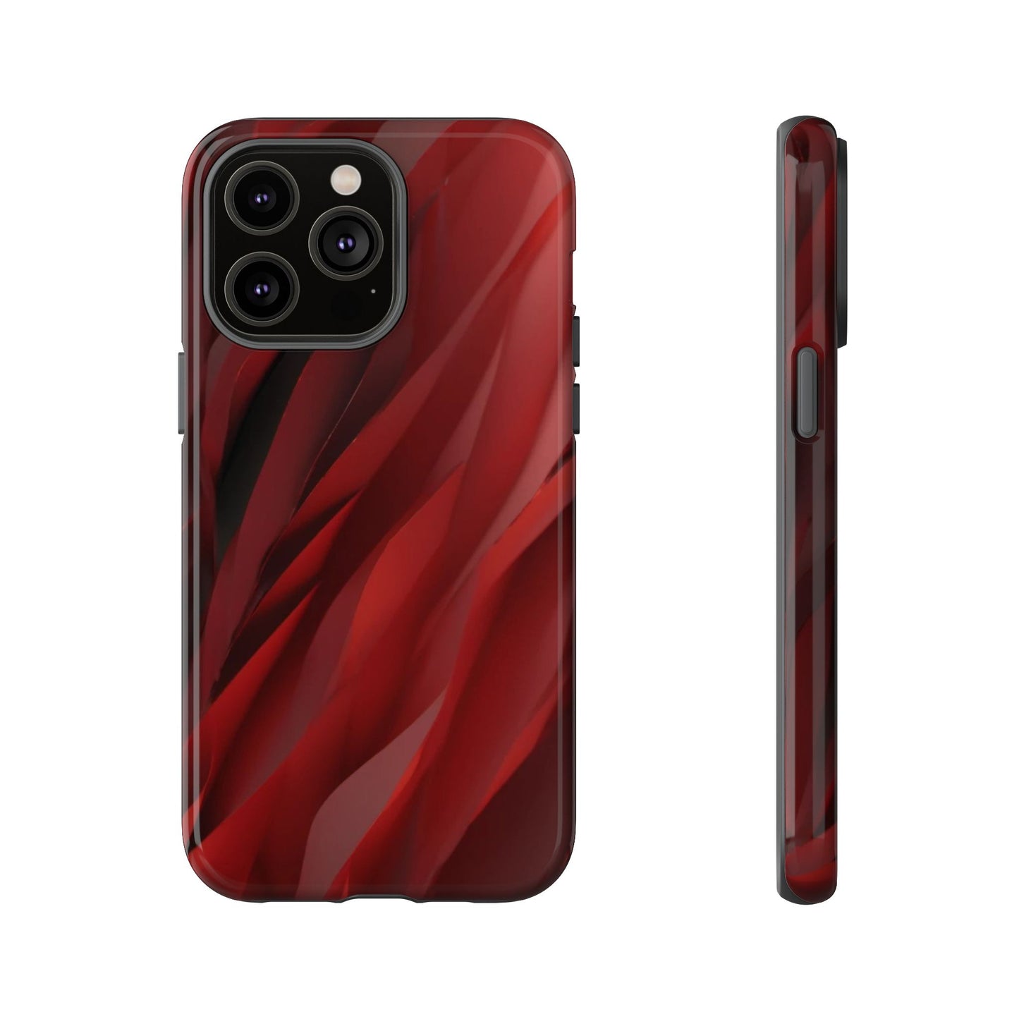 Crimson Flow Tough Case