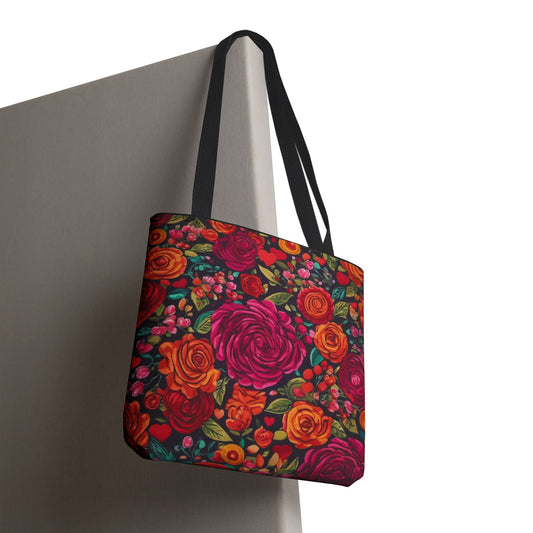 Romantic Rose Tote (AOP)