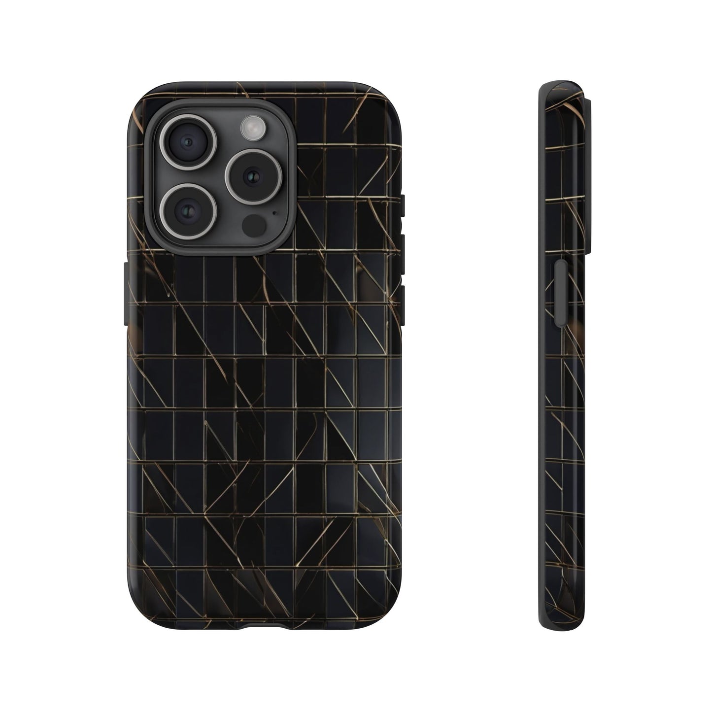 Dark Grid Luxe Tough Case