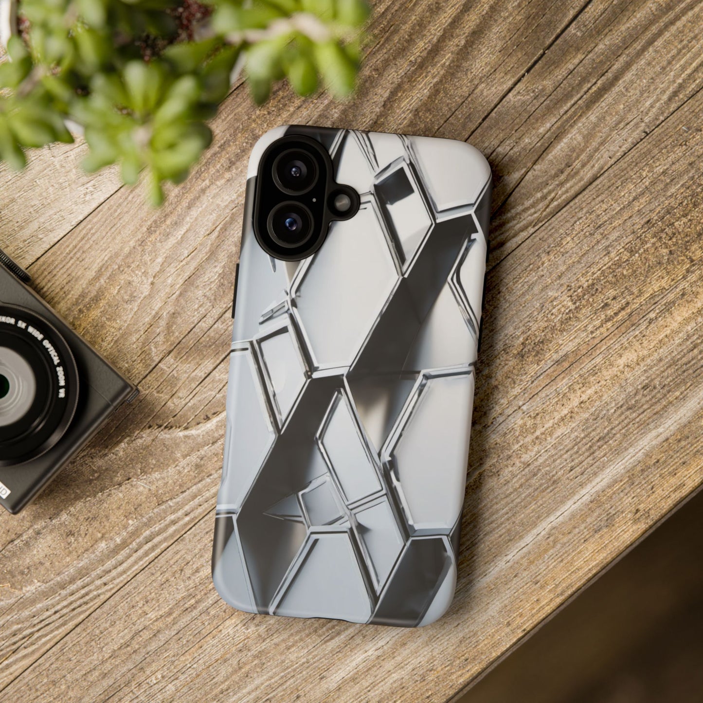 Silver Prism Tough Case