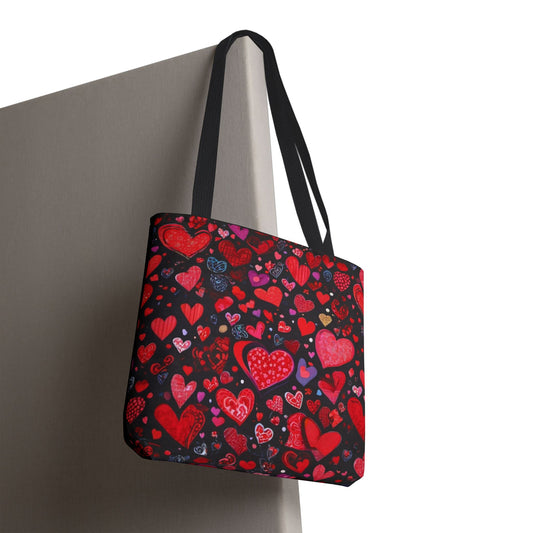 Heartfelt Charm Tote (AOP)