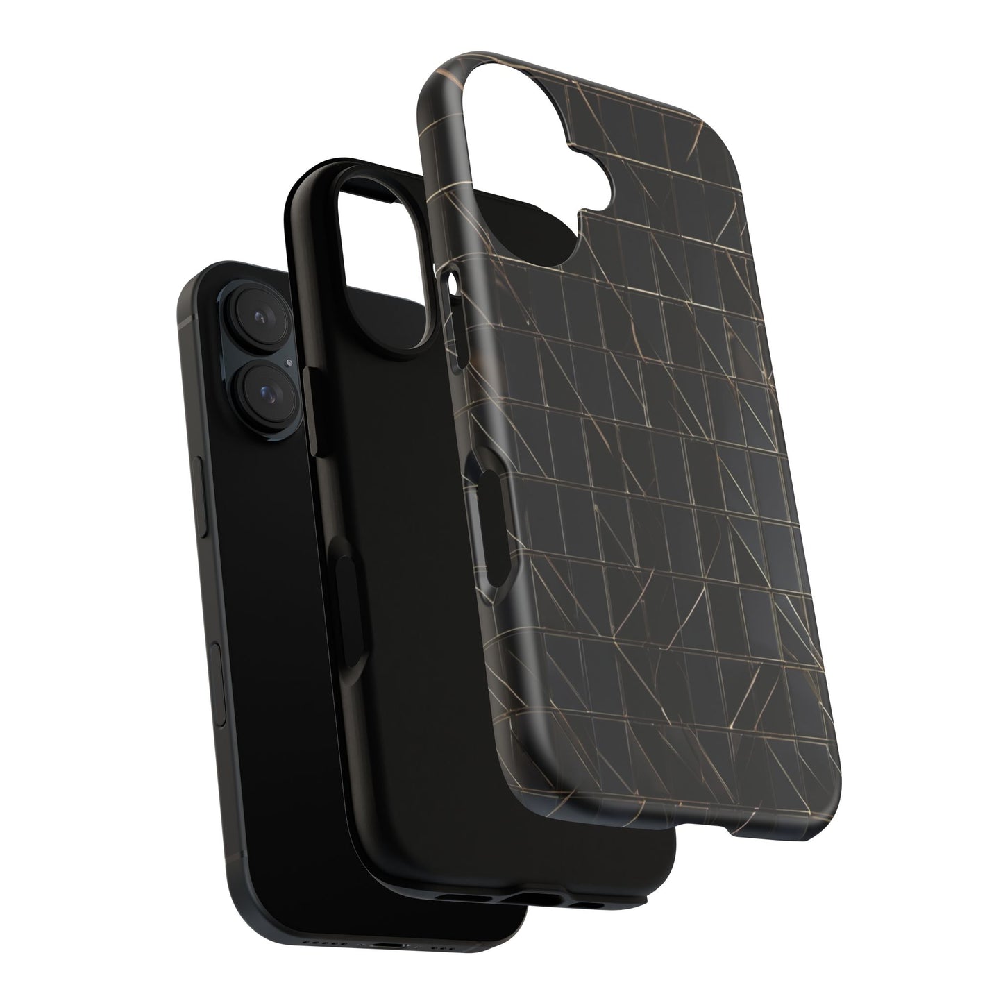 Dark Grid Luxe Tough Case