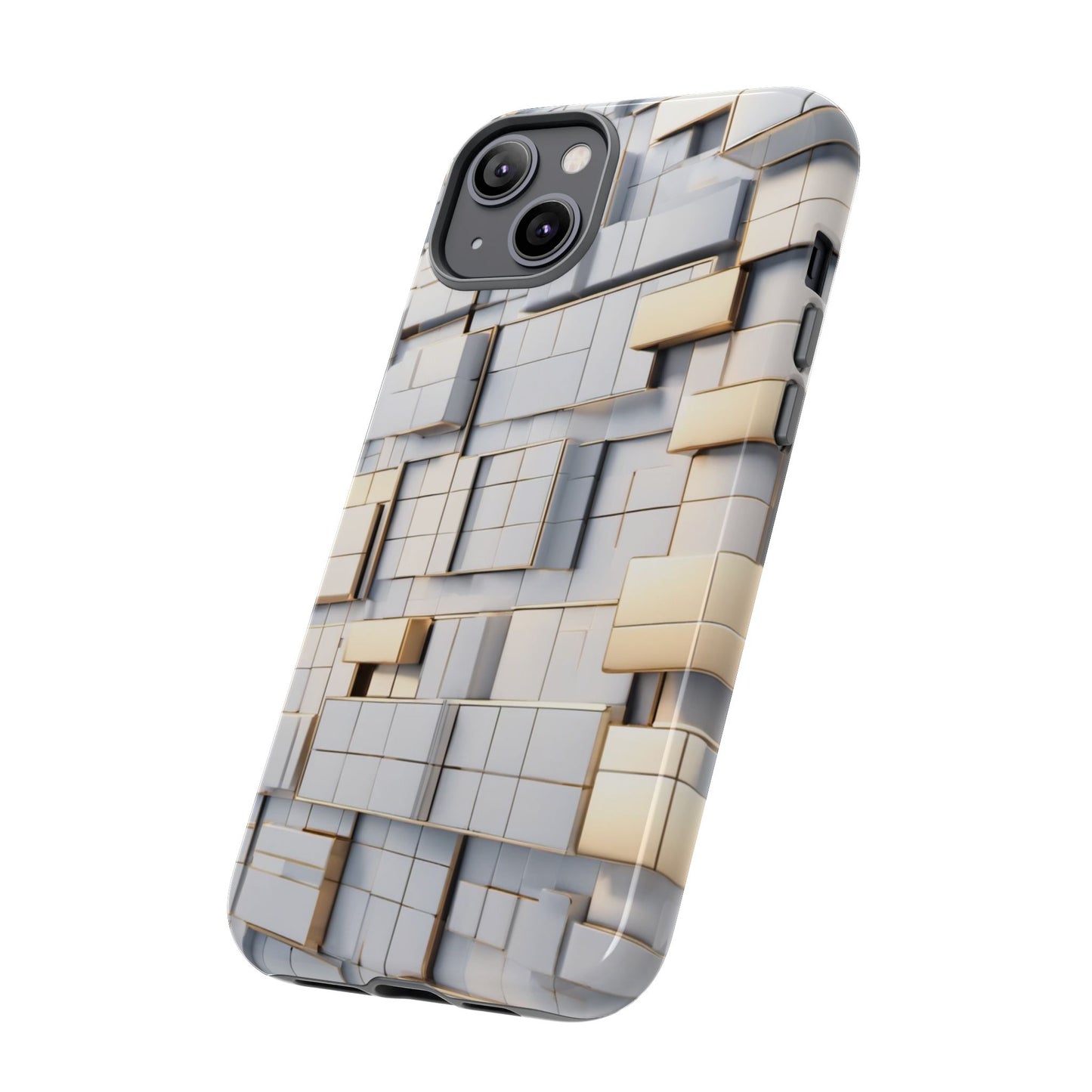 Metallic Tiles Tough Case