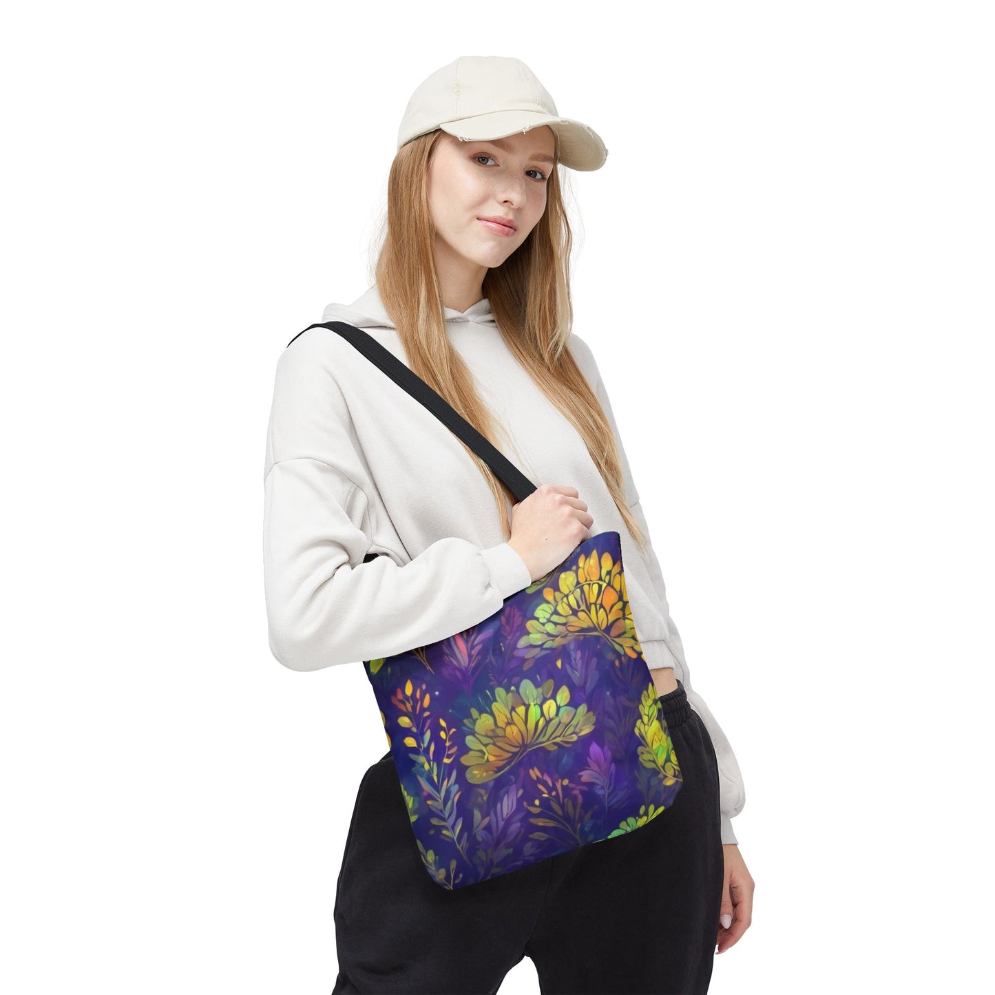 Luminous Flora Tote (AOP)