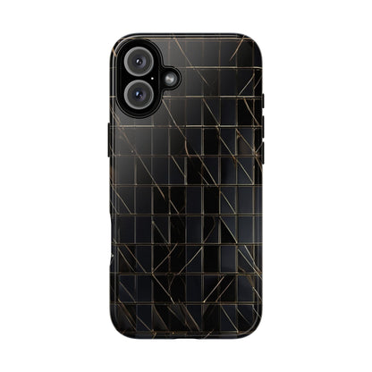 Dark Grid Luxe Tough Case