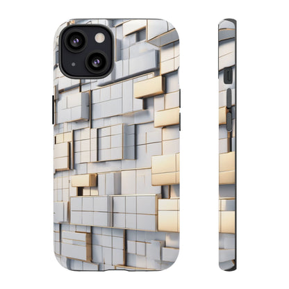 Metallic Tiles Tough Case