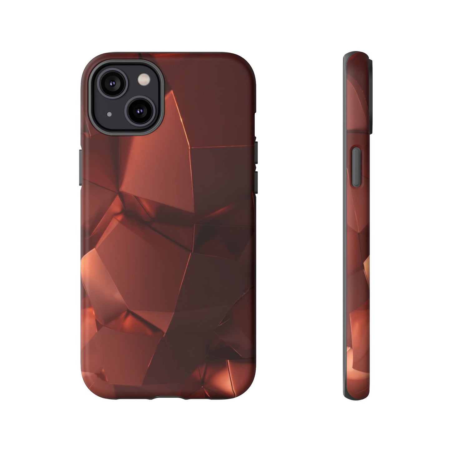 Bronze Facets Tough Case