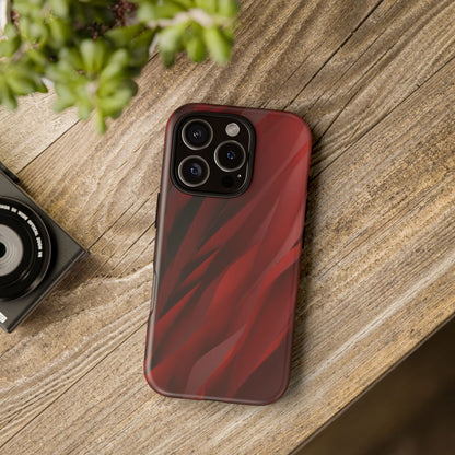 Crimson Flow Tough Case