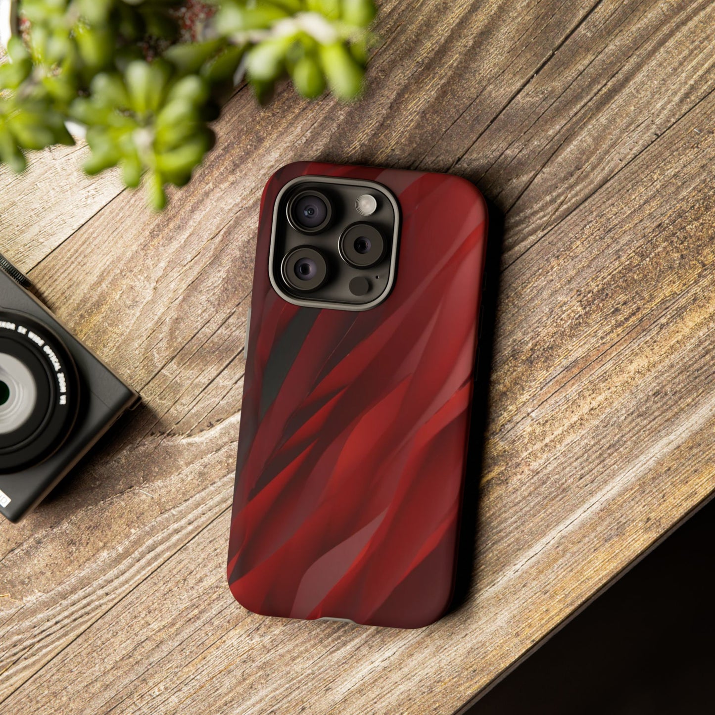 Crimson Flow Tough Case