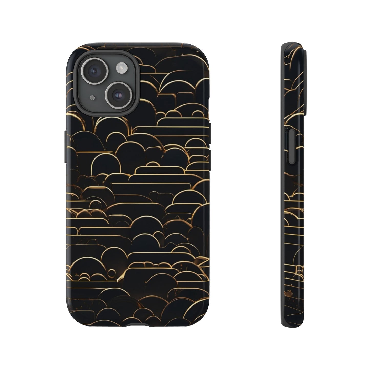 Golden Waves Tough Case