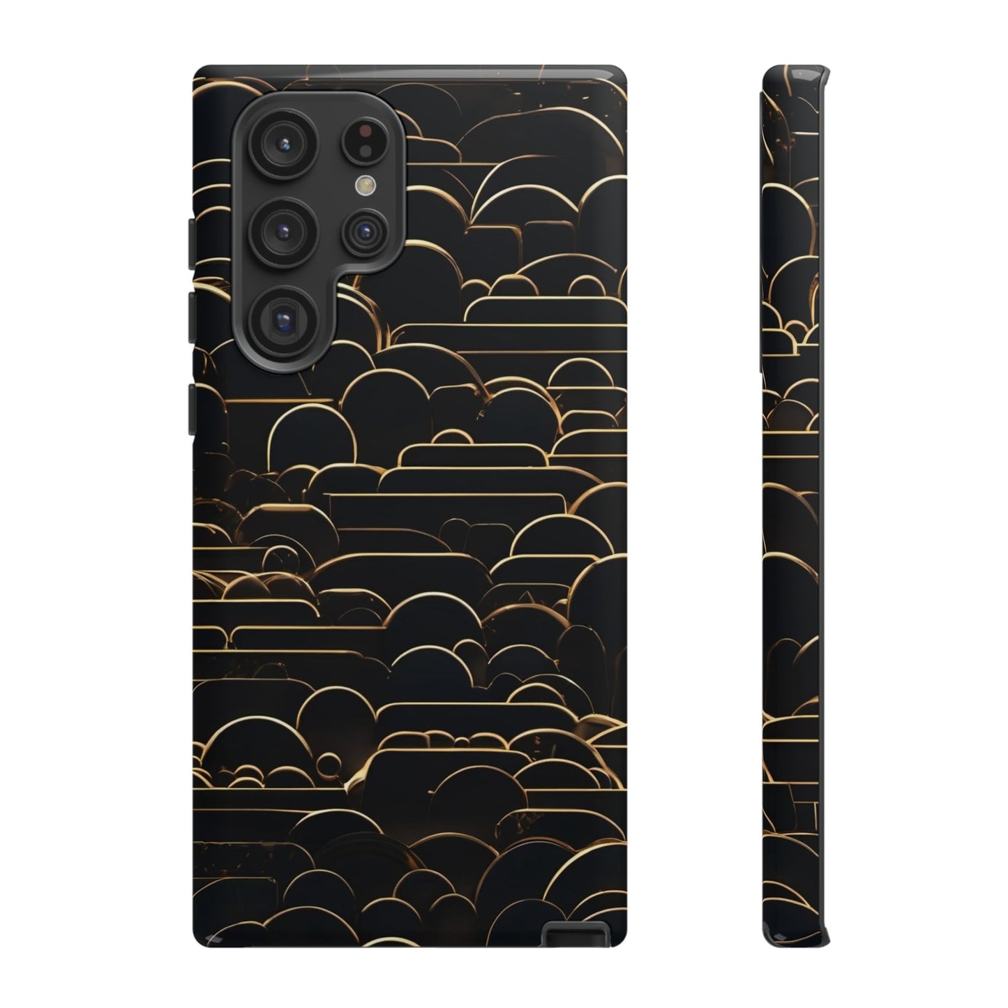 Golden Waves Tough Case