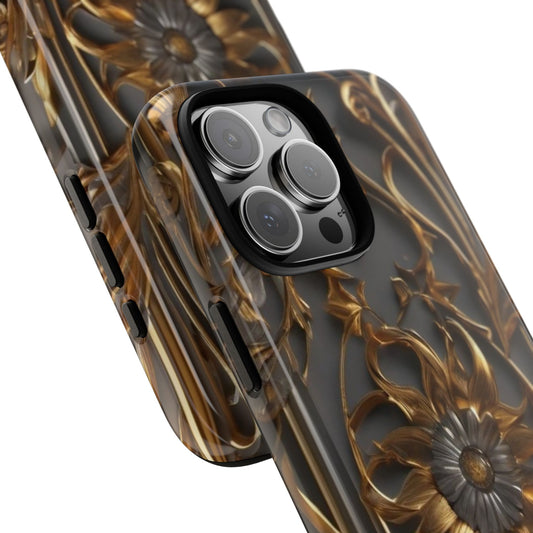 Golden Blossom Tough Case