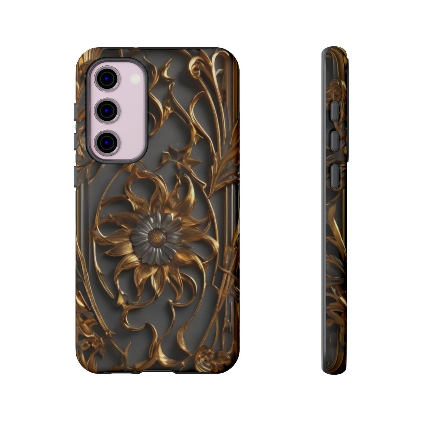 Golden Blossom Tough Case