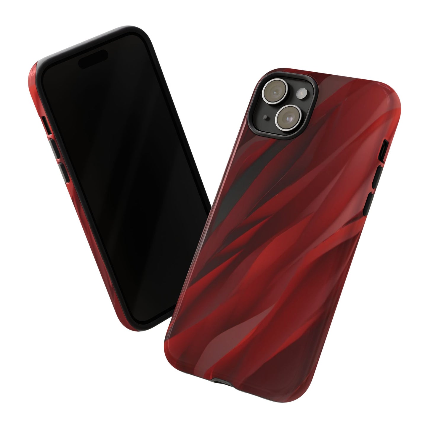 Crimson Flow Tough Case