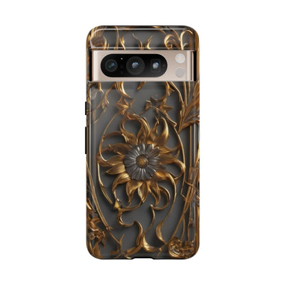 Golden Blossom Tough Case