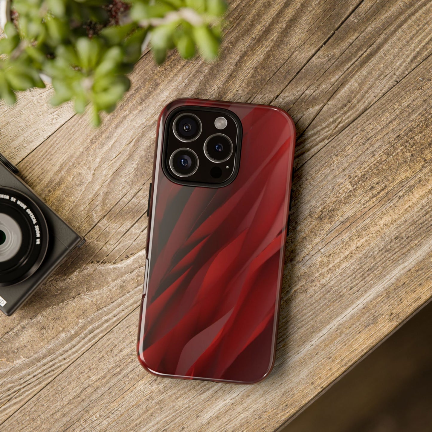 Crimson Flow Tough Case