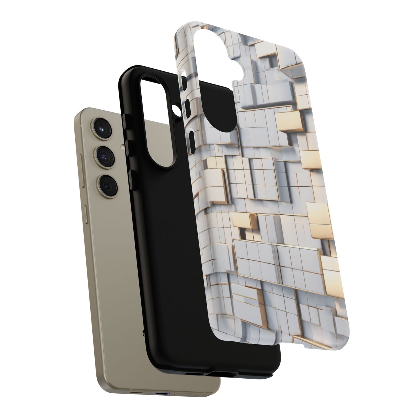 Metallic Tiles Tough Case