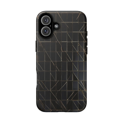 Dark Grid Luxe Tough Case